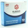 Testosterone Cypionate (Elbrus Pharmaceuticals) (10 Ampuller x 250mg)